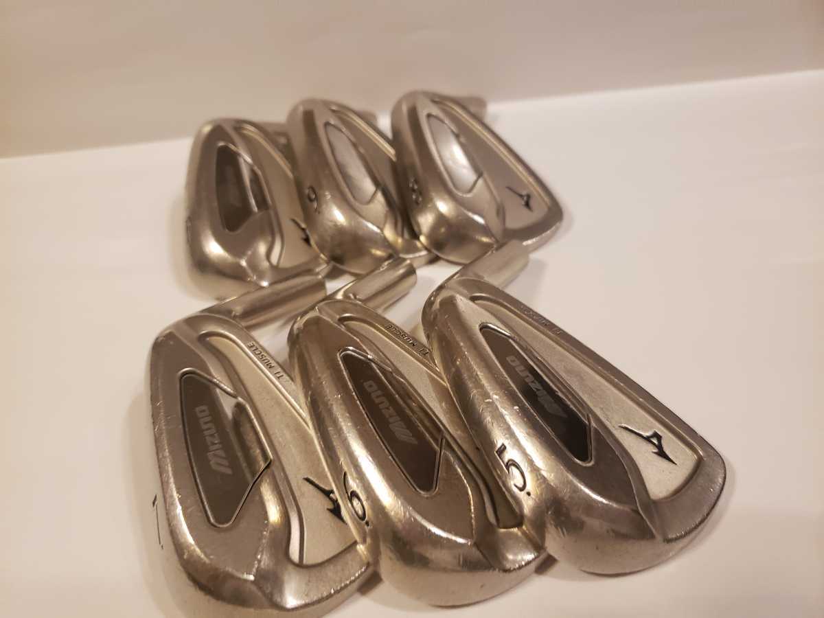 全国無料，安い ミズノ MIZUNO MP-59 アイアン ヘッドのみ5~9.P 6個(ヘッド)｜売買されたオークション情報、yahooの商品情報をアーカイブ公開 - オークファン 部品