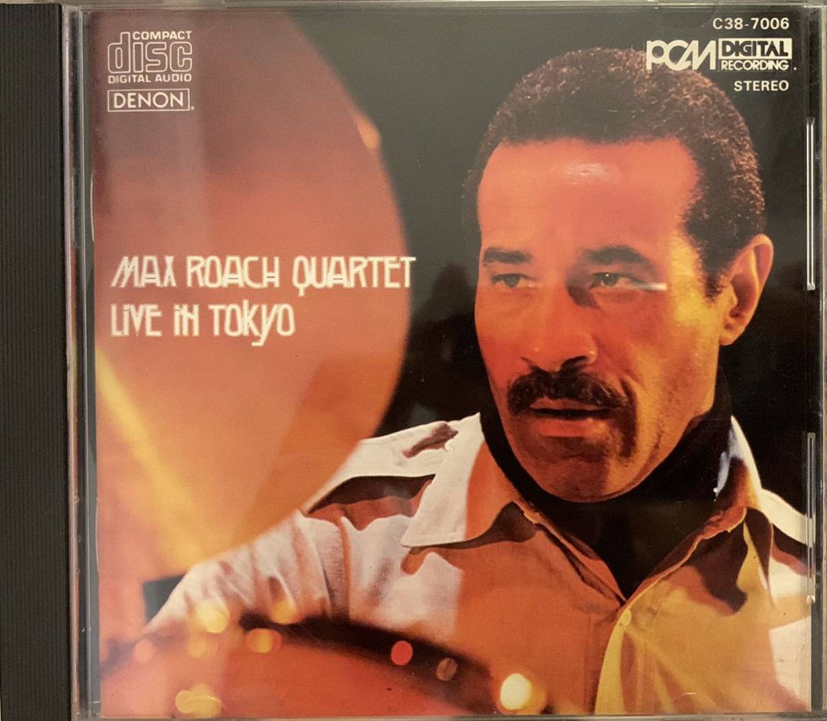 【1982年CD初期盤】Max Roach Quartet / Live In Tokyo C38-7006 マックスローチ 旧規格