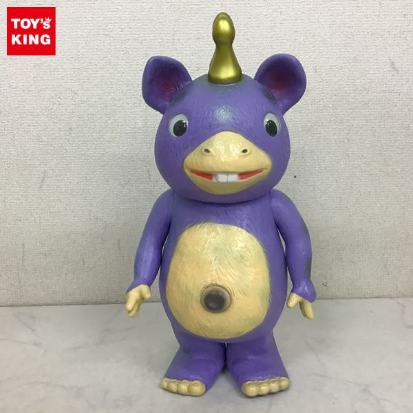 1円〜 イヌクマ 快獣ブースカ ジャイアント ラベンダー ソフビ