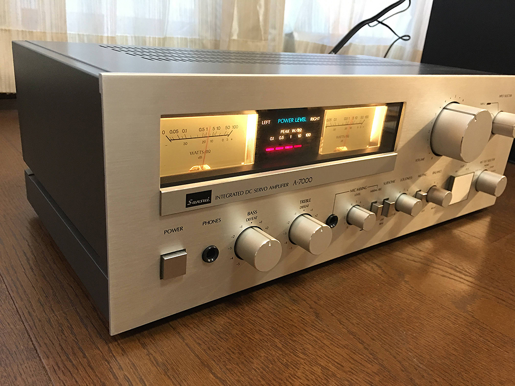サンスイ - A-7000 SANSUI Yahoo!オークション プリメインアンプ a