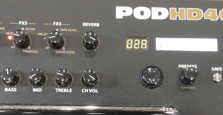 LINE 6 POD HD400 ジャンク 中古】Line 6 POD HD400 JUNK ジャンク 現状渡し 【公式通販】