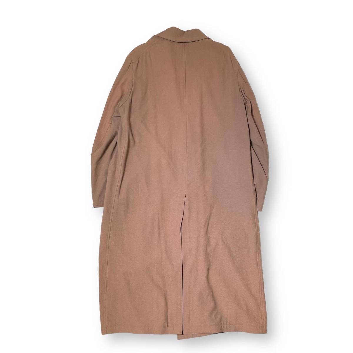 17aw Yohji Yamamoto POUR HOMME 抜染ロングコート ヨウジヤマモト 