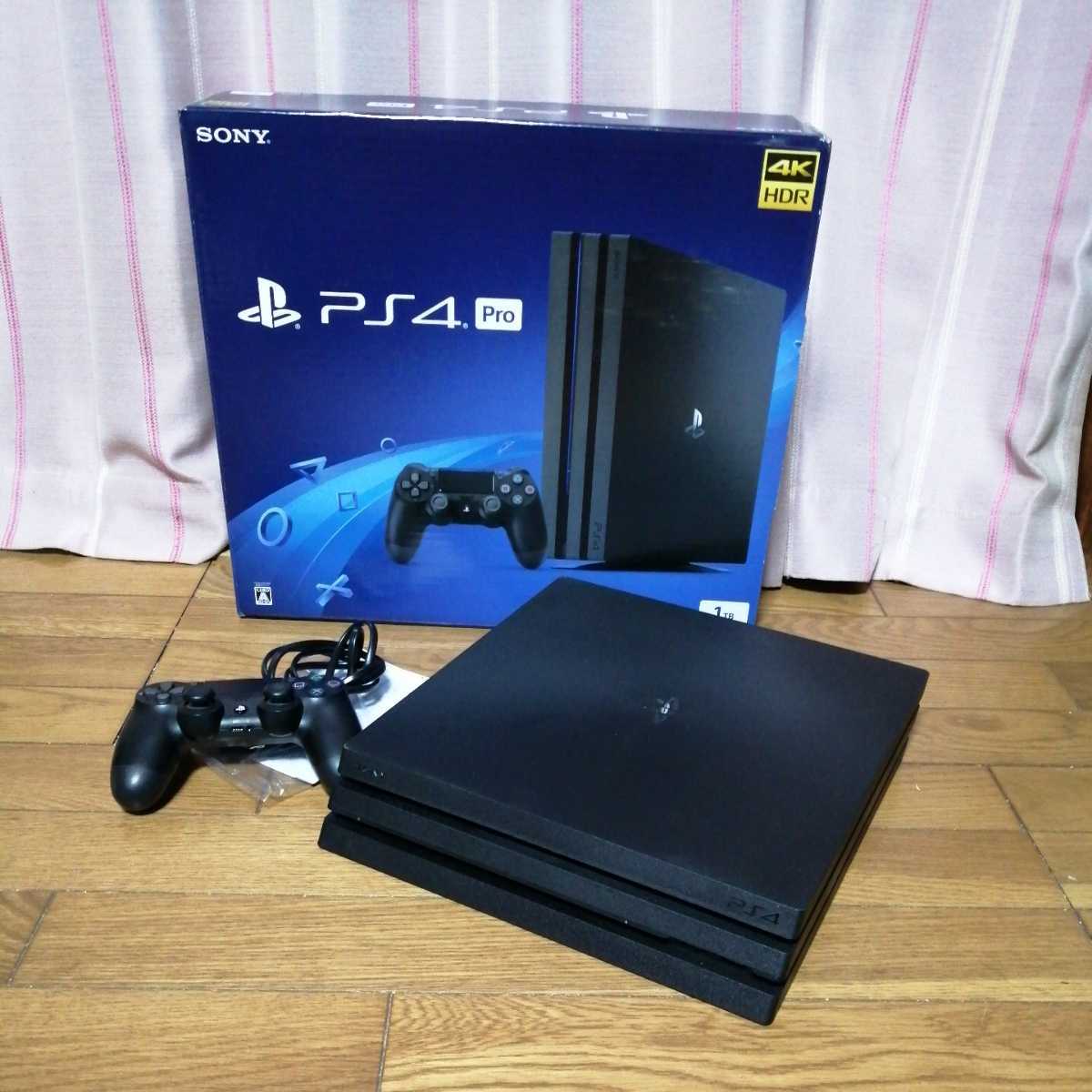 PlayStation®4Proジェットブラック 1TBCUH-2000BB01 PS4 Pro 1TB 