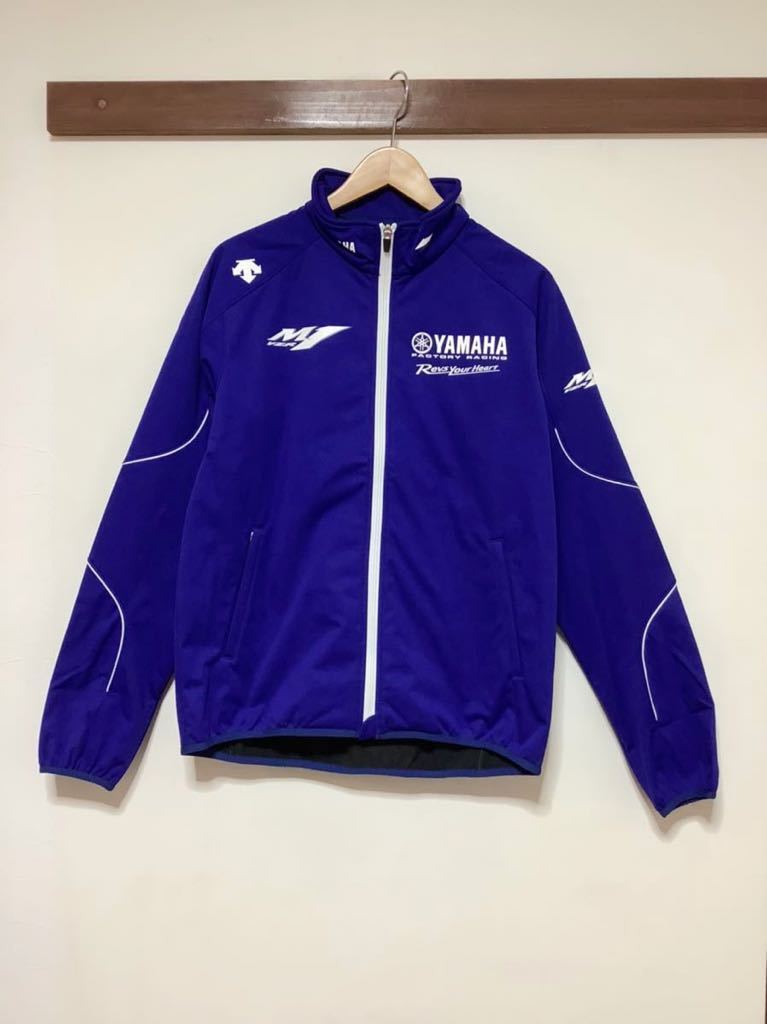 超激得，低価 お1052 タグ付き ヤマハレーシング YAMAHA FACTORY RACING ソフトシェルジャケット L ブルー M1 YZR DESCENTE(その他)｜売買されたオークション情報、yahooの商品情報をアーカイブ公開 - オークファン 男性用