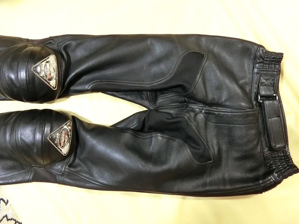 訳あり】KUSHITANI クシタニ レザーパンツ ブーツアウト(レザー)｜売買