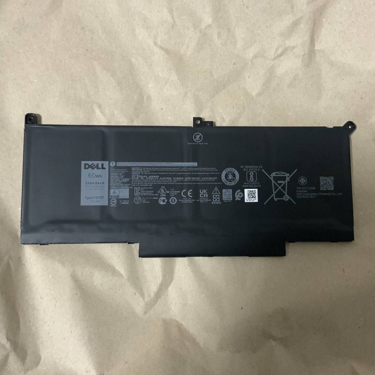 F3YGT 0 Dell Latitude : E7280 1 2 3 4 5 6 Dellと互換性あり