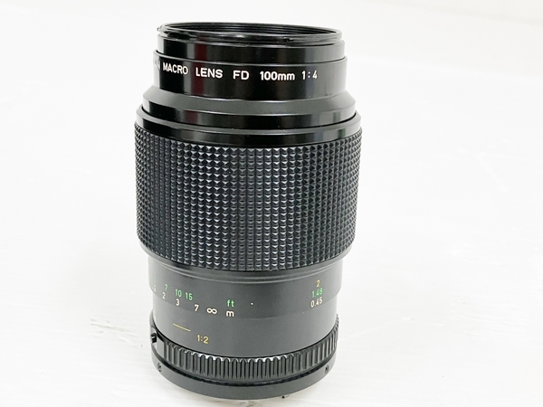 Canon FD 100mm F4 MACRO レンズ Extension TUBE FD 50-U 接写 リング
