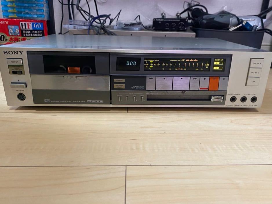 SONY TC-FX66 カセットデッキ SONY TC-FX66 カセットデッキ 動作品 SONY TC-FX66 カセットデッキ 0