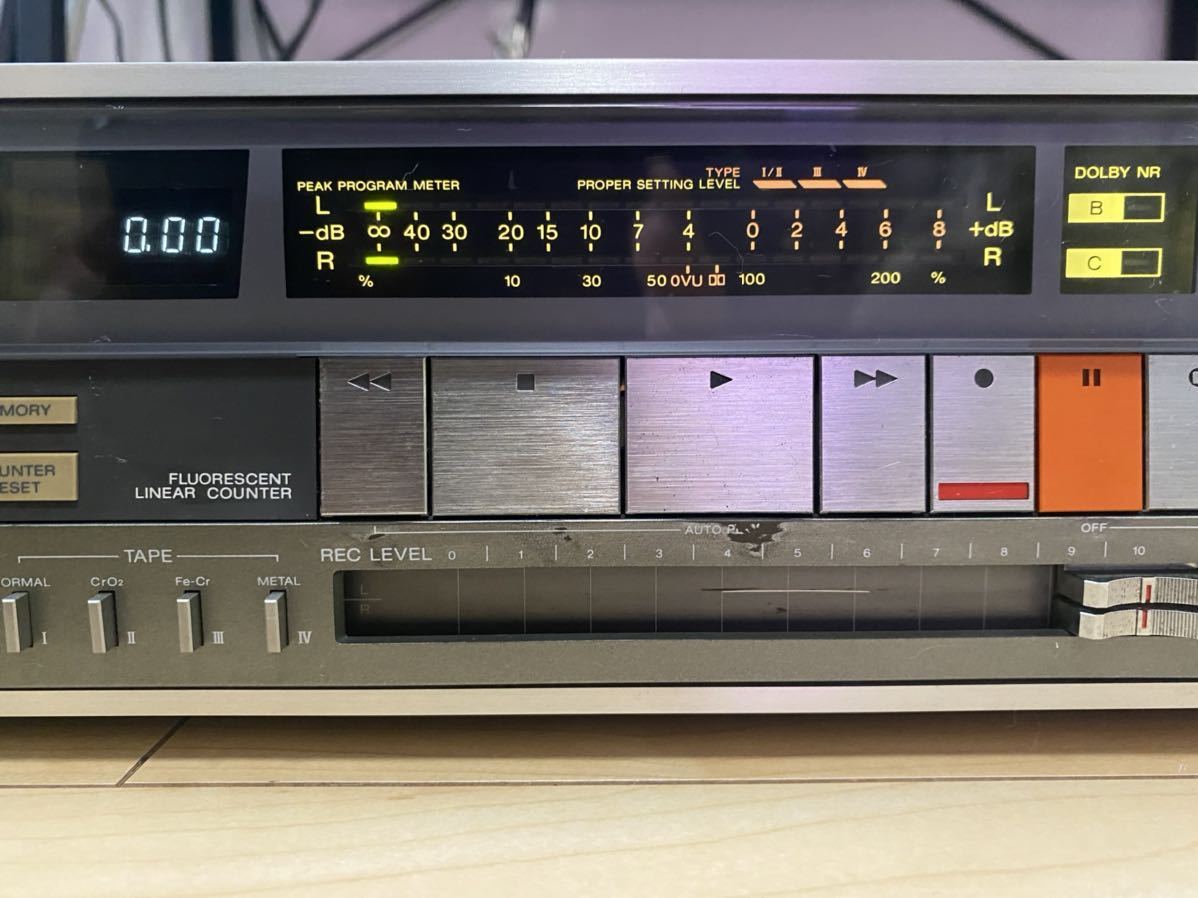 SONY TC-FX66 カセットデッキ SONY TC-FX66 カセットデッキ 動作品 SONY TC-FX66 カセットデッキ 0