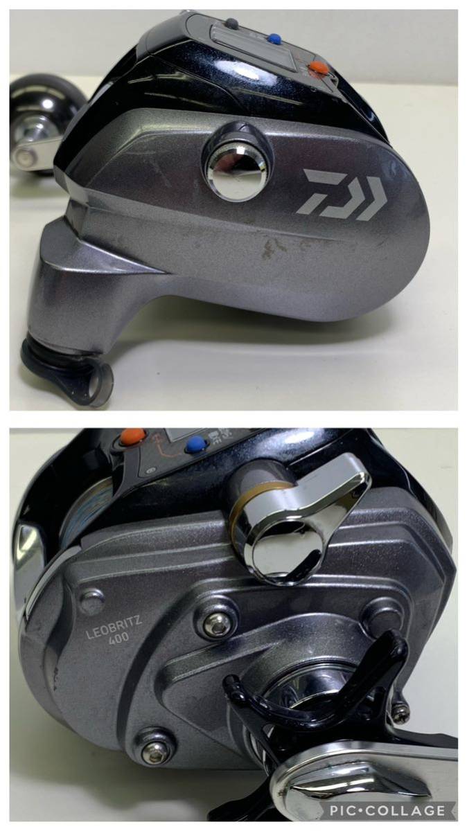 Daiwa ダイワ LEOBRITZ 400 レオブリッツ 電動リール コード付き 収納