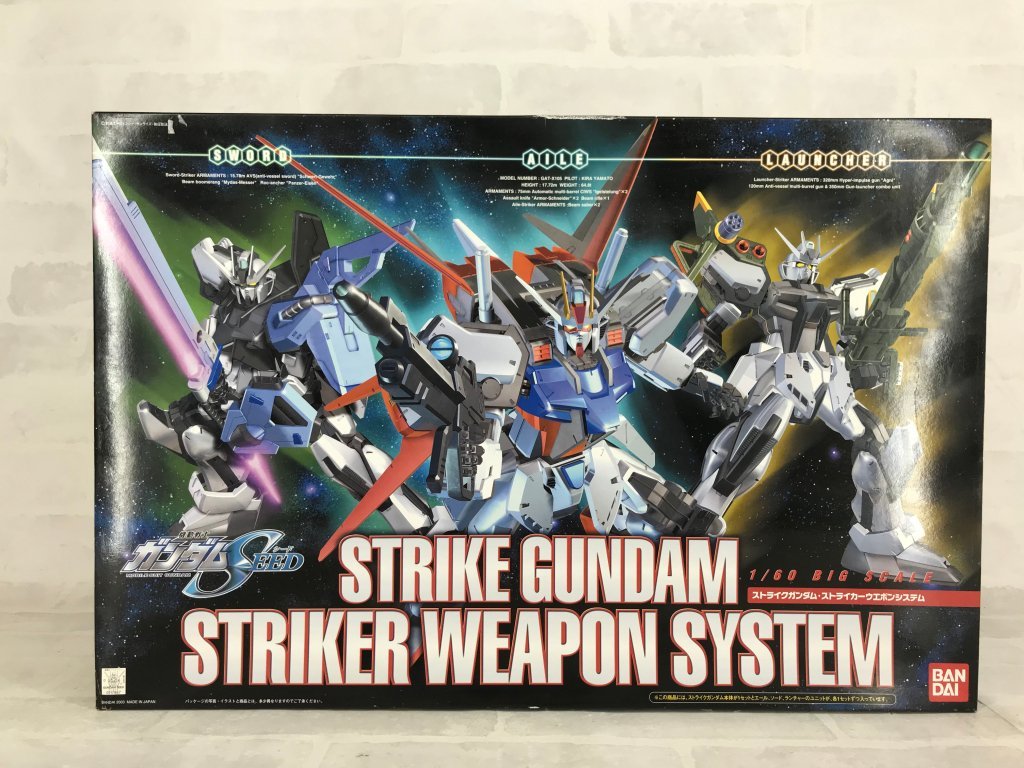 GAT-X105 ストライクガンダム 1/60ビッグスケールリアルディティール