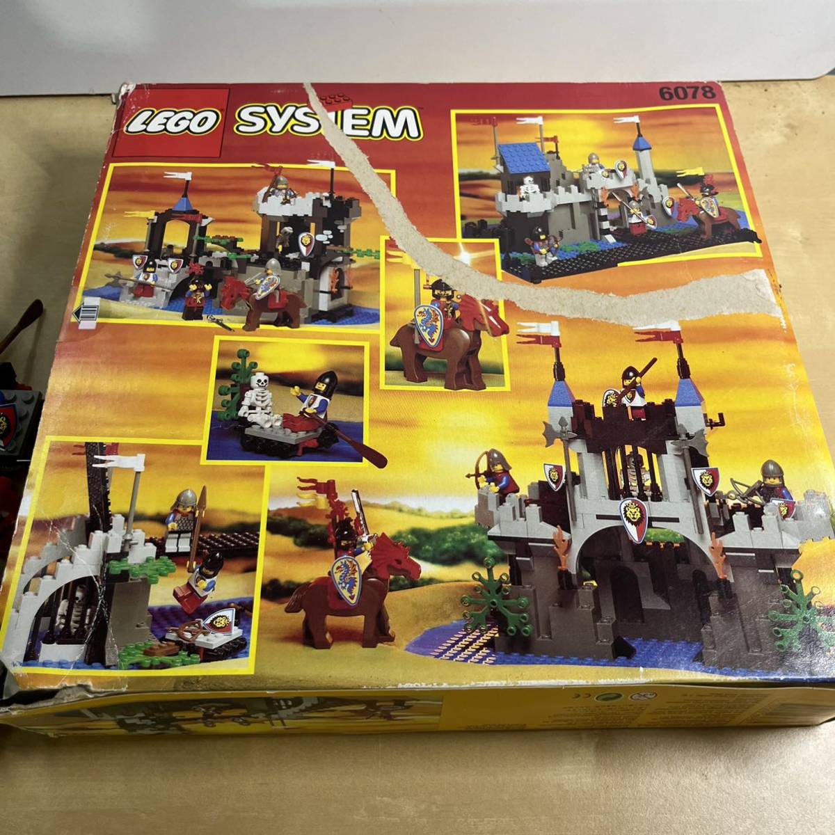 LEGO Castle レゴ 6078 ガイコツの塔 お城シリーズ ロイヤルナイト☆欠 