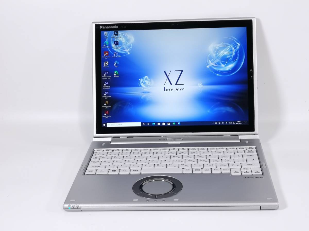 『 累積使用20時間 LTE搭載 指紋センサー 』Let'sNote ◆ CF-XZ6 ◆ タッチパネル ◆ Core i5 7300U ◆ 8GB / 256GB SSD M.2 /Office 2021