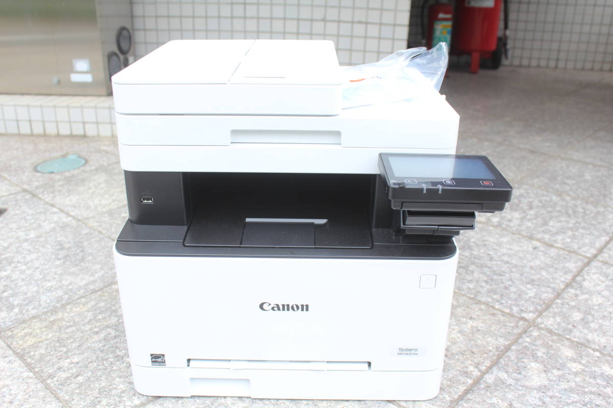 A834 動作品 比較的美品 Canon キャノン Satera MF642cdw A4 レーザー 