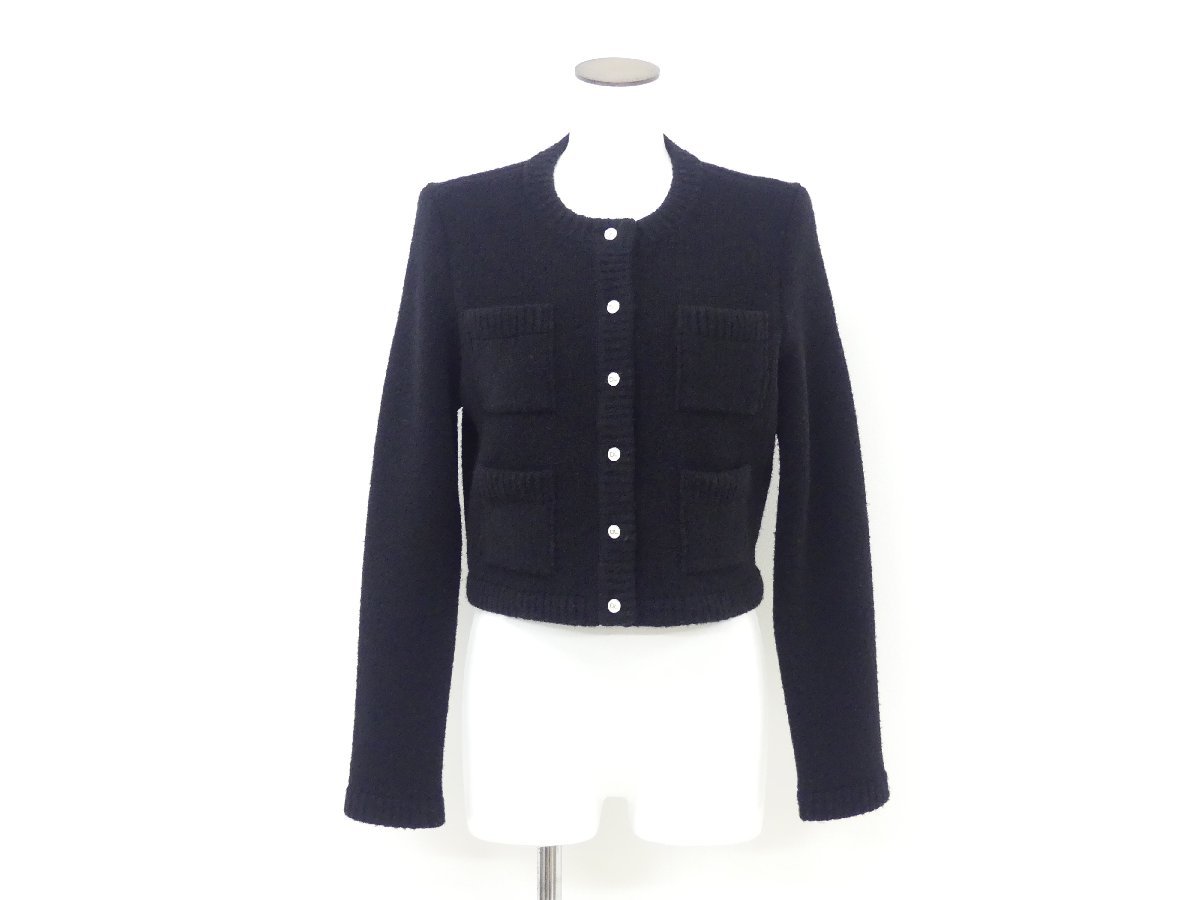 M★DAISY LIN/FOXEYウォッシャブルデイジート40　OL限定 DAISY LIN/FOXEY テディジャケット ニットジャケット カーディガン 40