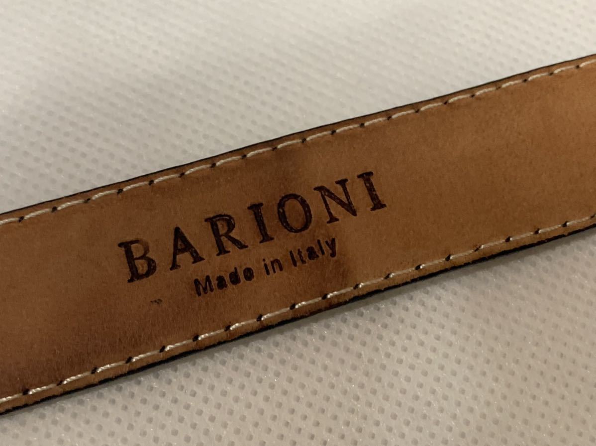 美品 伊勢丹購入 イタリア製 BARIONI バリオーニ クロコダイル メンズ 