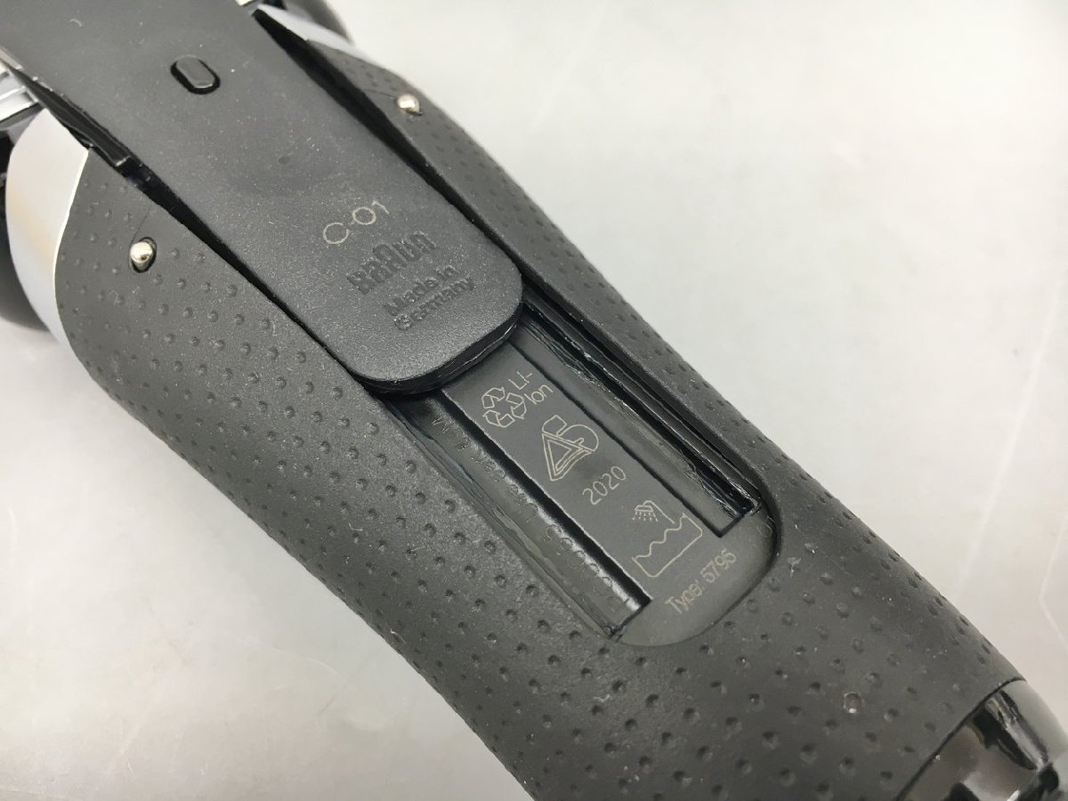 電気シェーバー ブラウン C-01 5795 S8 展示美品 美品 2208LT017 BRAUN ブラウン シリーズ8 電気 シリーズ ⑭