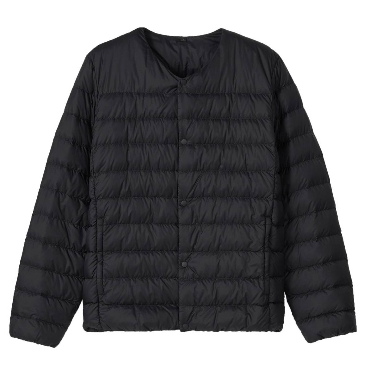 無印良品 MUJI “750フィルパワー” 秋冬 軽量 ノーカラーブルゾン 