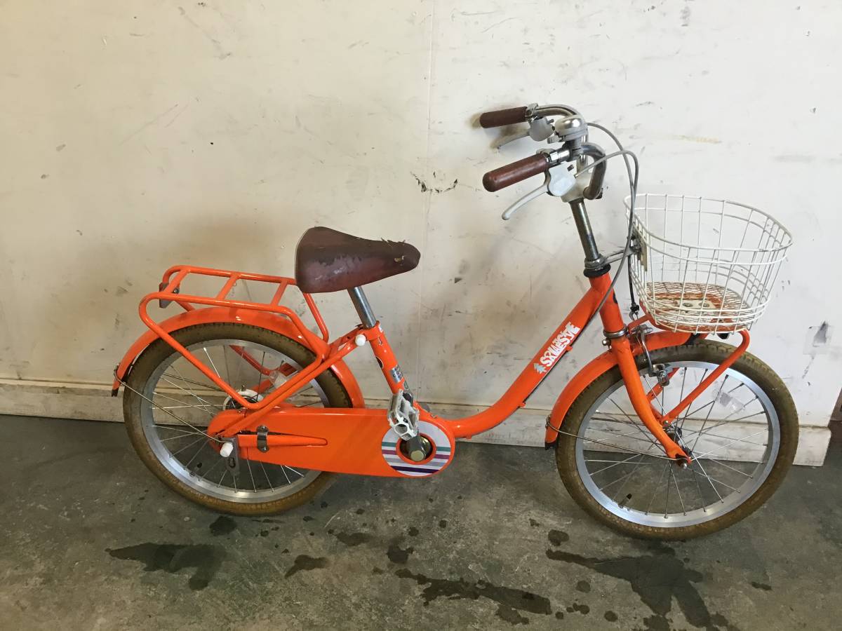 ☆岐阜発⑥△SCALARE STYLE/子供用自転車△18インチ/走行確認/防犯有り 
