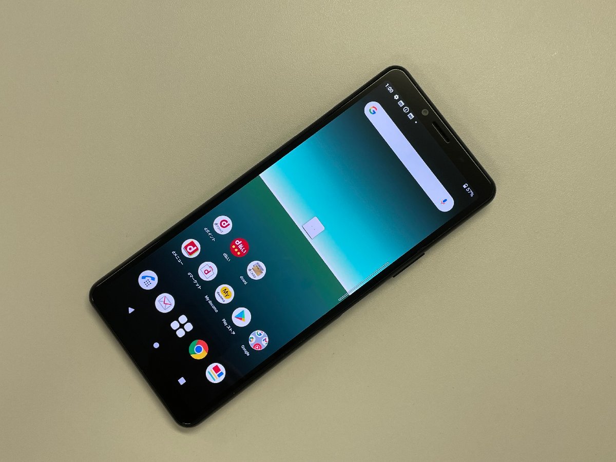 売り直営店 docomo SONY Xperia 10 II SO-41A Black SIMロック解除済