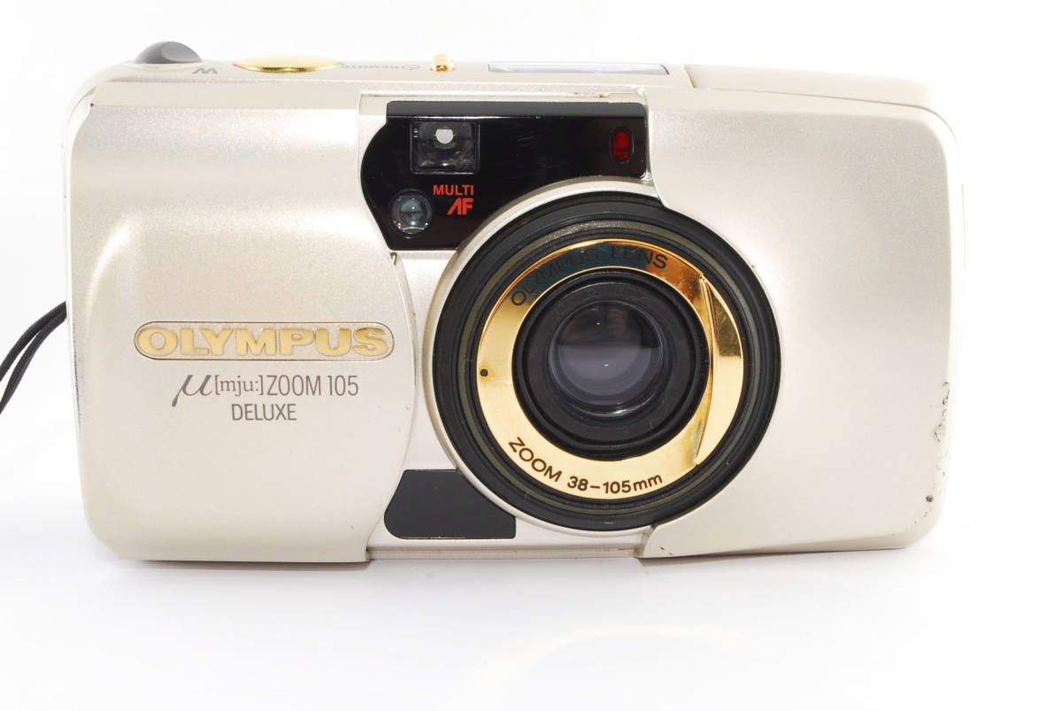 ☆完動品☆ オリンパス OLYMPUS μ [mju:] ZOOM 105 DELUXE *1074939