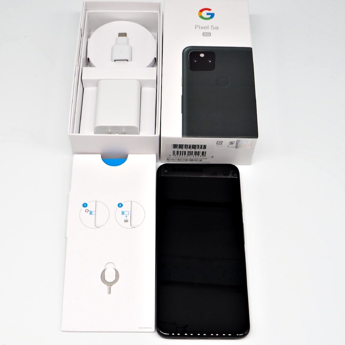 ジャンク】SIMフリー Google Pixel 5a (5G) ブラック Pixel 5a Google