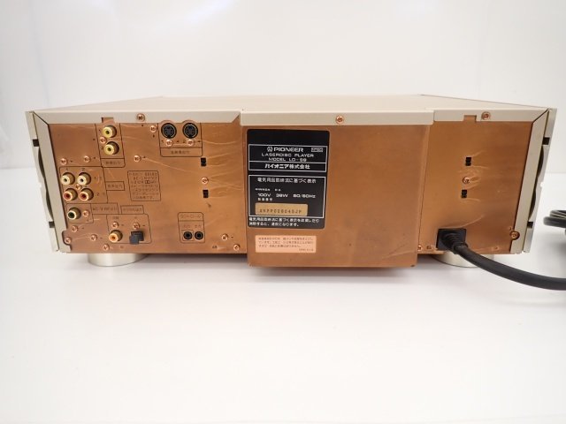 Pioneer パイオニア LDプレーヤー LD-S9 リモコン/説明書付 ∽ 6808A-1