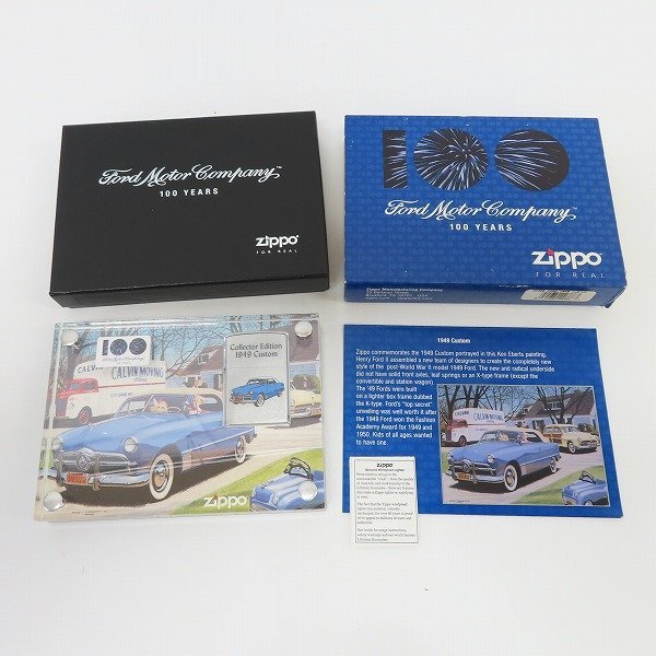 ZIPPO ジッポー 限定 フォード 100周年 マスタング 未使用