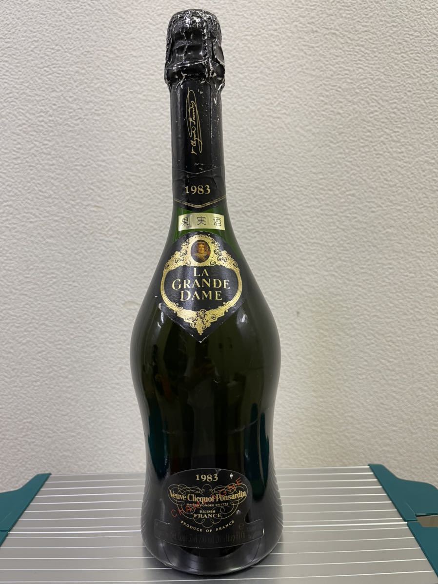 希少】Veuve Clicquot La Grande Dameシャンパーニュ1983年古酒 750ml 
