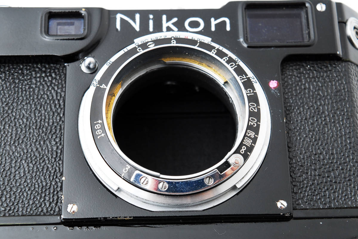 S2 後塗り ブラック 後 超レアNikon nikon 【超レア】Nikon S2 後期