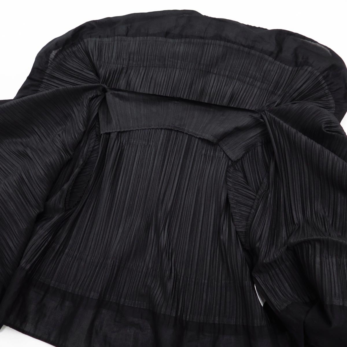安心価格 【美品】 PLEATS PLEASE【総柄 プリーツ コート】 SIZE:2 