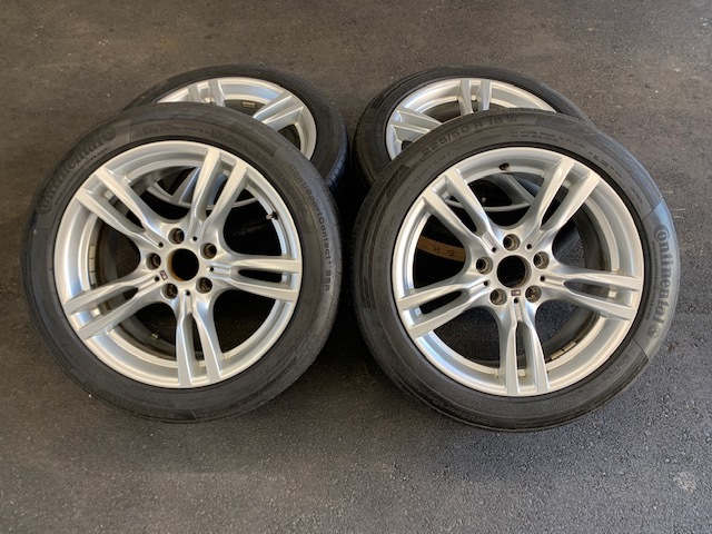 【新作入荷，定番人気】 ＢＭＷ Ｆ３４ ３２０ＩＲＧＴ Ｍスポーツ 純正１８インチアルミホイール スタッドレスタイヤ用にオススメ(スタッドレスタイヤ)｜売買されたオークション情報、yahooの商品情報をアーカイ 5穴