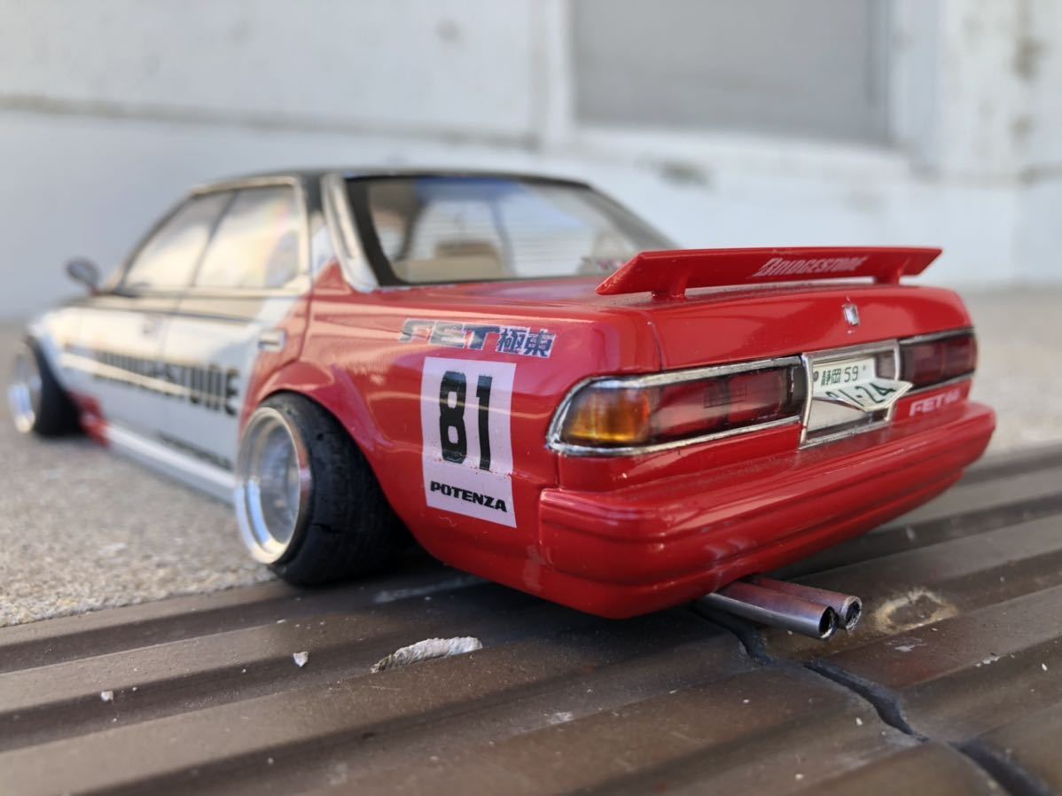 マークII 完成品 1/24 トヨタ 旧車？ 街道レーサー (完成品)｜売買され 