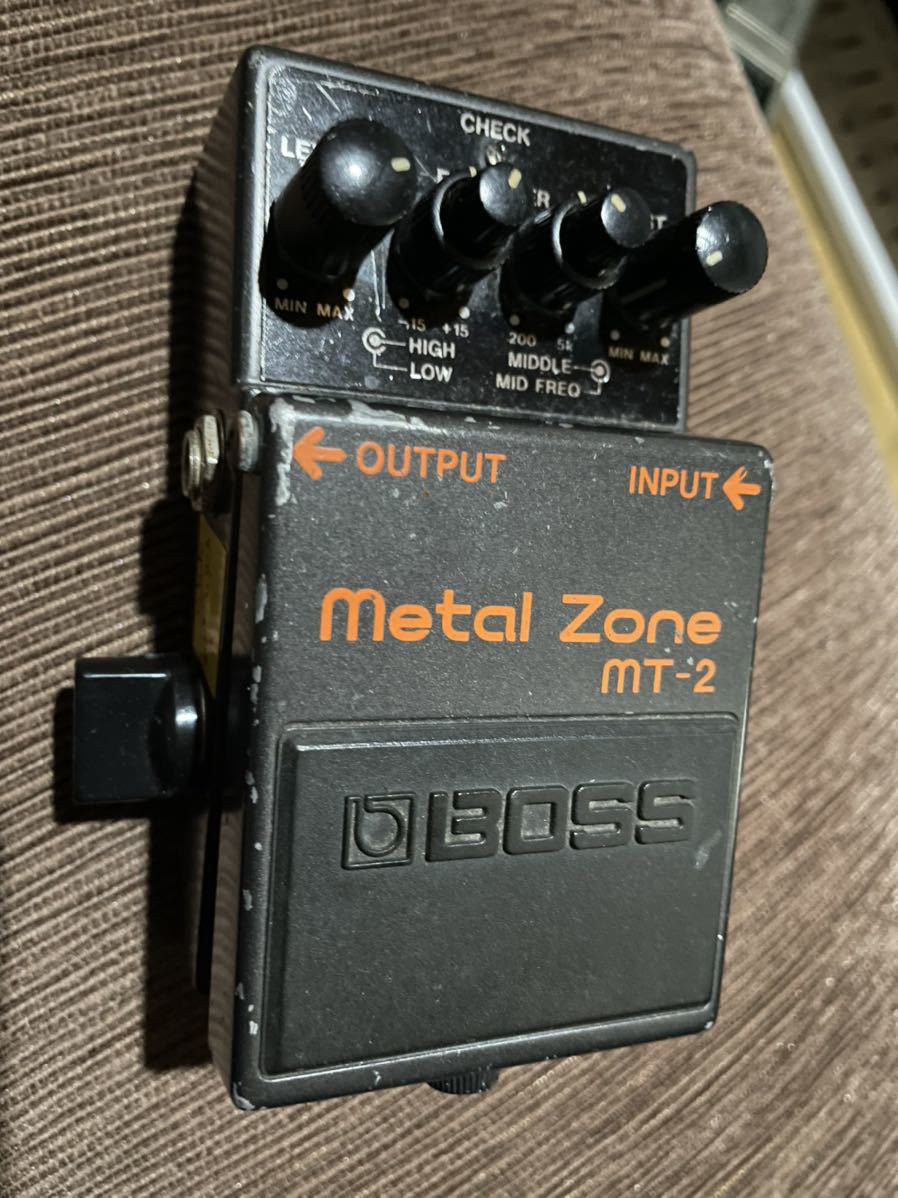 BOSS Zone MT-2 Metal メタルゾーン ディストーション ボス MT-2W ZONE