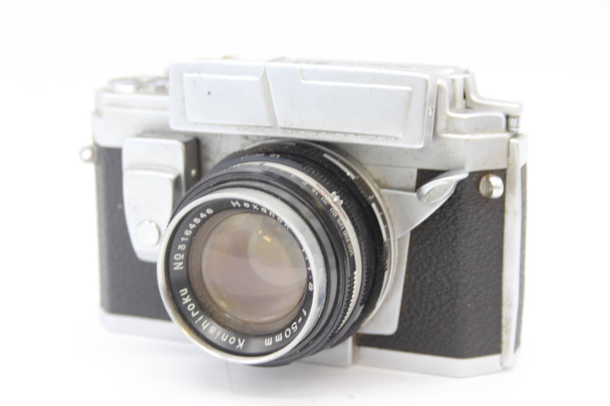 ジャンクKonica⁄コニカ Konica III M Hexanon 1:1.8 f=50mm レンジ