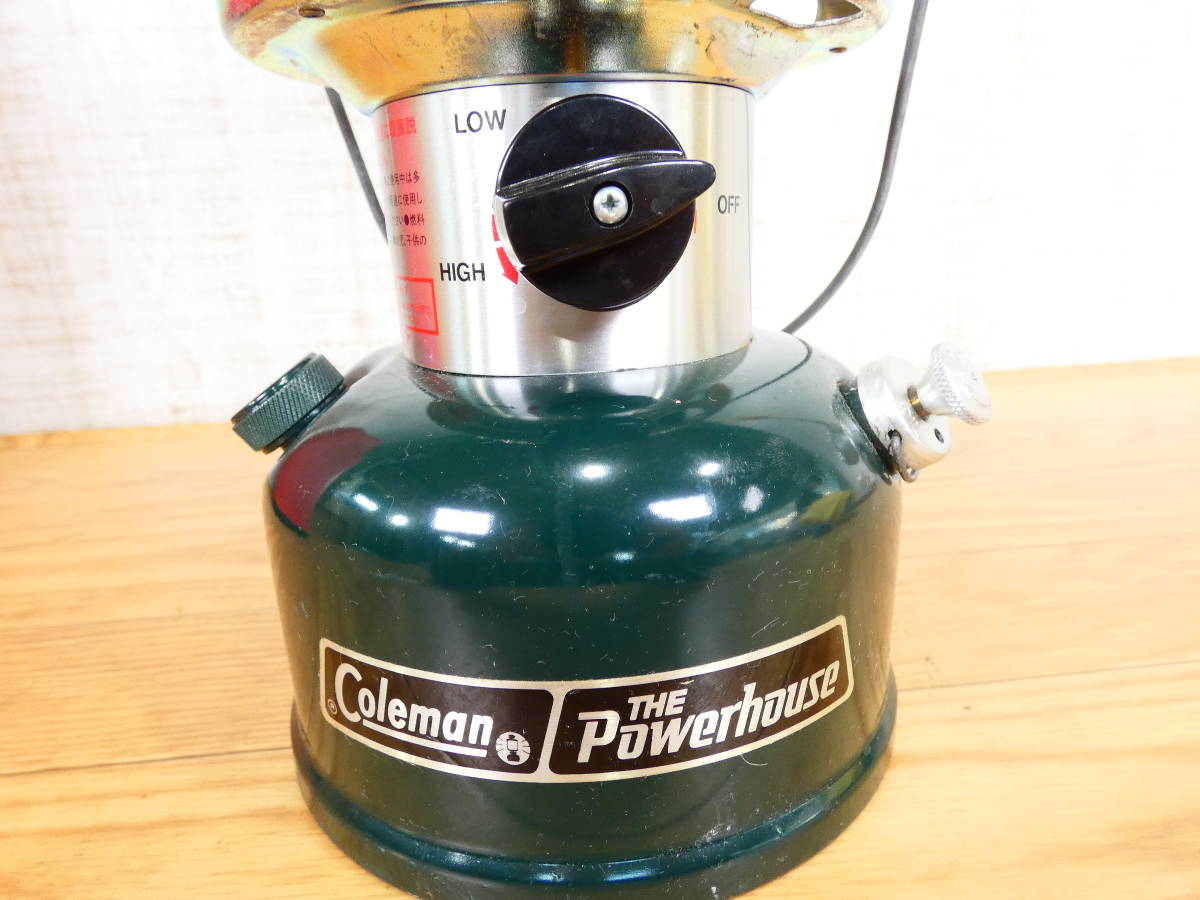 コールマン ガソリンランタン 290 90年11月 予備マントル付き