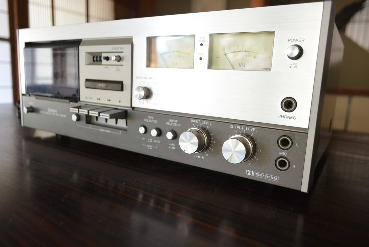 DENON デノン DR-350 カセットデッキ Yahoo!オークション Denon Stereo