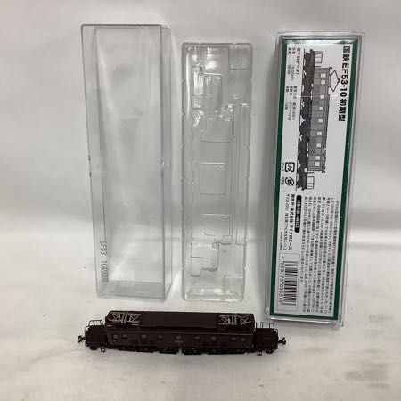 1円〜 ジャンク MICRO ACE Nゲージ A1103 国鉄 EF53-10 初期型 鉄道