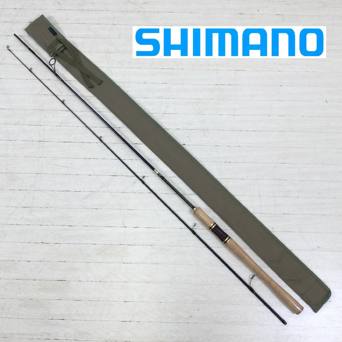 1110 SHIMANO シマノ CARDIFF 76ML 全長229cm 釣り竿 ロッド トラウト