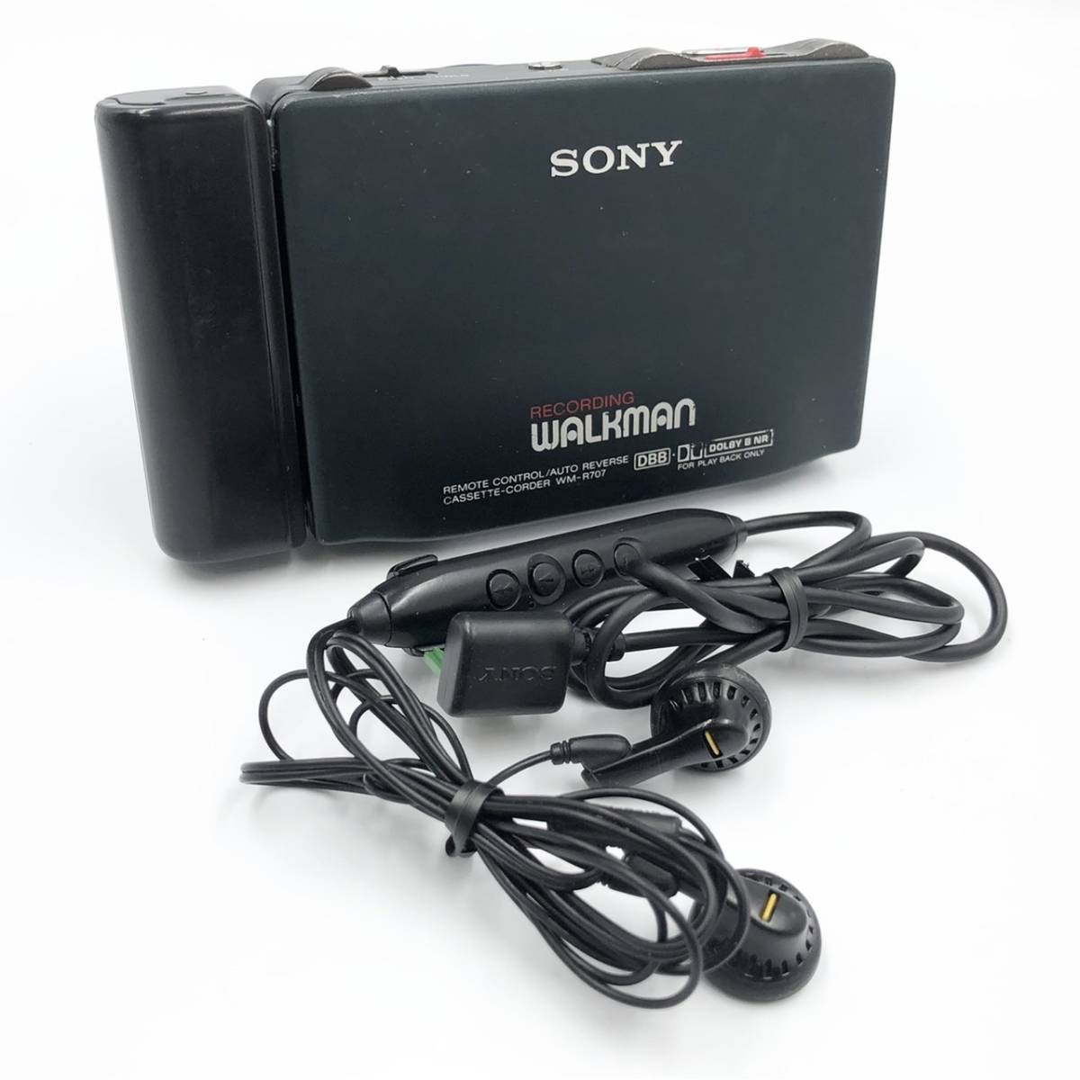 ジャンク】SONY Walkman WM-R707 ウォ－クマン ジャンク 外観キレイ