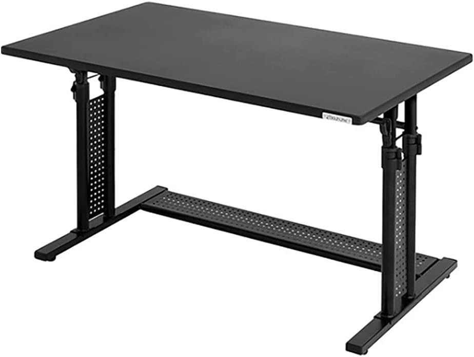  ゲーミングデスク 昇降式 PCデスク 幅100 奥行60 高さ59~80cm デュアルモニター対応 肩こりの予防 簡単なレバー操作 ブラック 単品(金属)｜売買されたオークション情報、yahooの商品情報をアーカ 一般