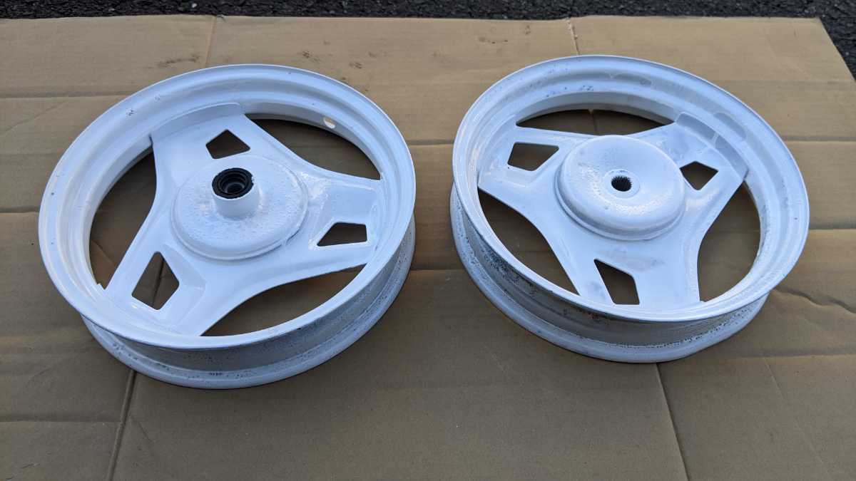 ホンダ HONDA AF12 DJ1R 純正 ホイール セット フロント リア 塗装 