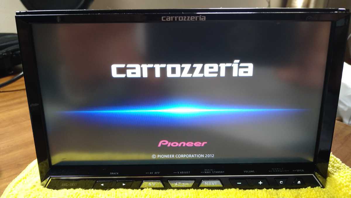 パイオニアのHDDナビ、カロッツェリア サイバーナビ AVIC-ZH77 パイオニアAVIC-ZH77 HDD AVIC-ZH77 carrozzeria サイバーナビ