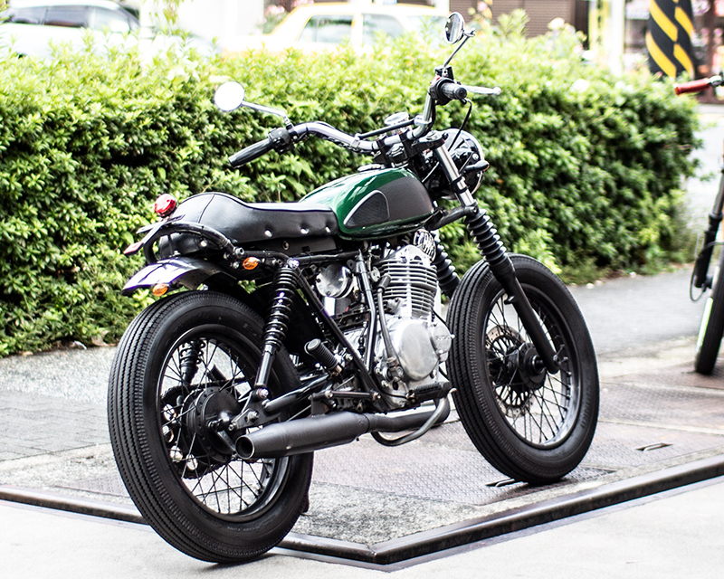 ST250スクランブラーカスタム好調美車 ボバー ブラット グラストラッカー キャブ キック TR エストレヤ ボバー ST250スクランブラーカスタム好調美車 ブラット 2005年・平和 スズキST250のスクランブラーカスタムバイク カスタム」(スズキ)(オートバイ