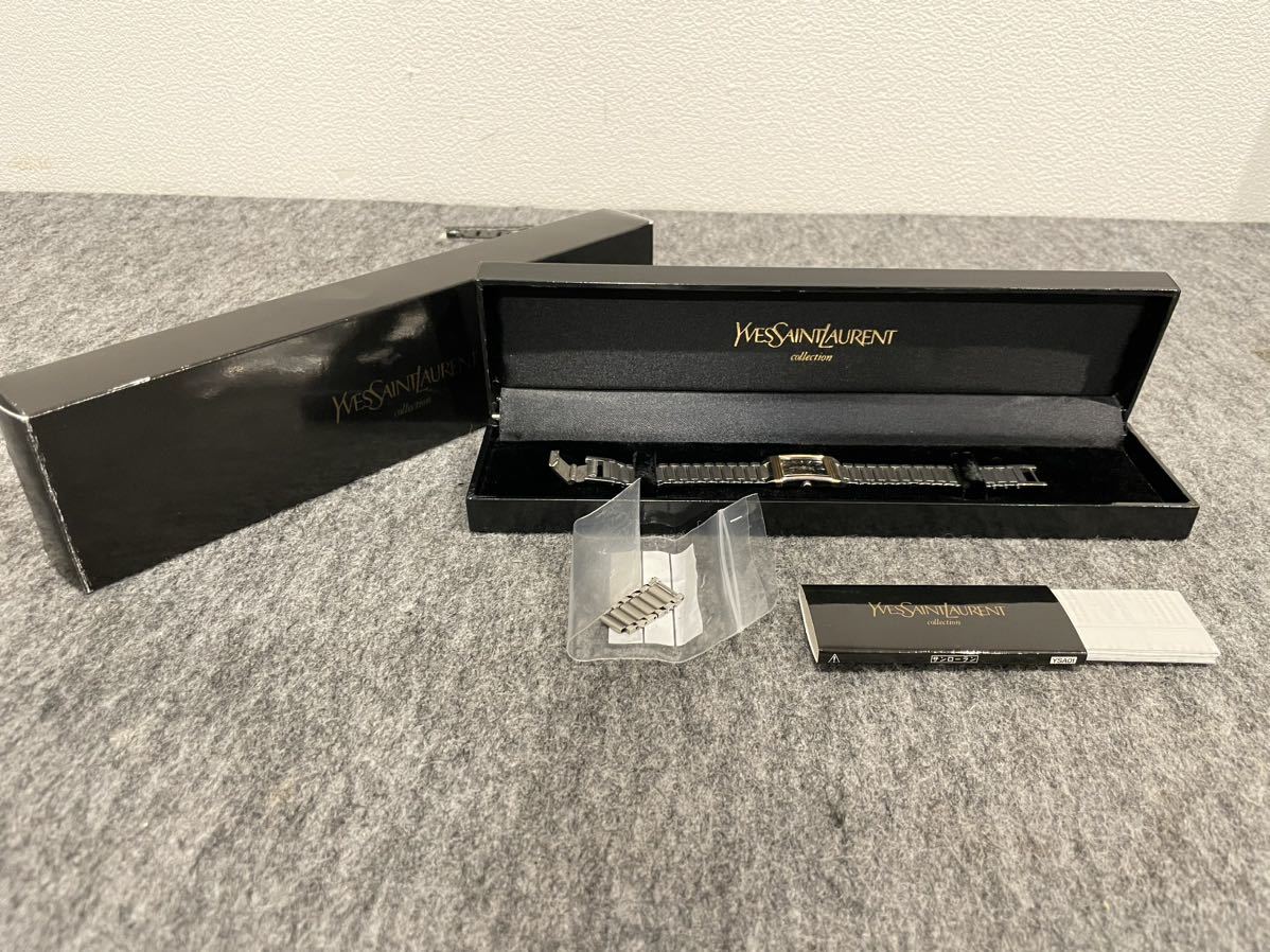 定番，格安 腕時計 YVES SAINT LAURENT イヴサンローラン QZ 5421-H04732Y 黒文字盤 スクエア 箱 保証書 フルコマ レディース腕時計 札TB01(イヴ・サンローラン)｜売買されたオークション情報、yahooの商品情報をア その他