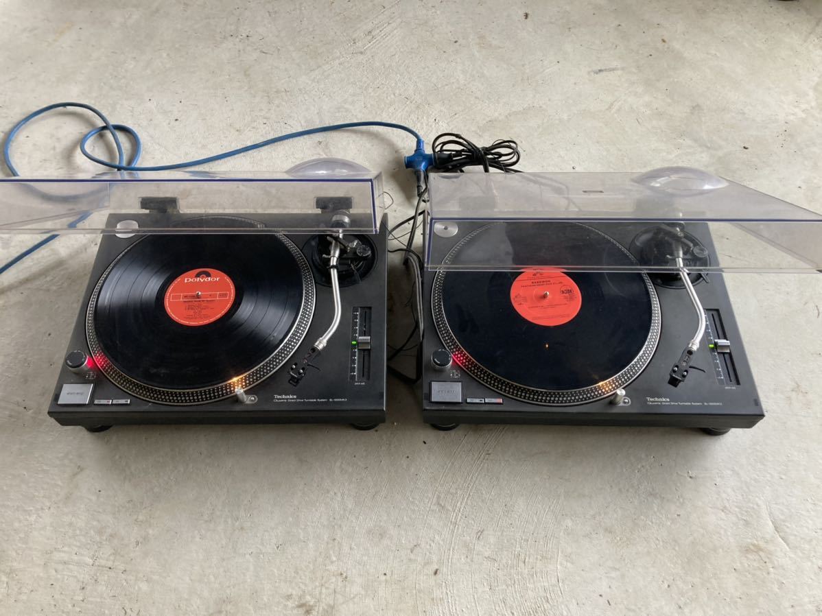  ターンテーブル テクニクス SL-1200MK3 2台セット 可動品 ジャンク扱い(パナソニック、テクニクス)｜売買されたオークション情報、yahooの商品情報をアーカイブ公開 - オークファン パナソニック、テクニクス