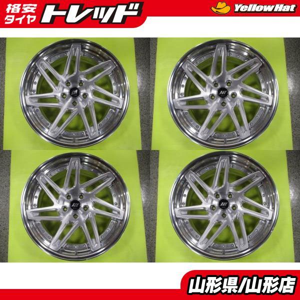 チューナーサイズ 4本セット!! ワーク ジースト ST3 19インチ ステップリム 9.0J +38 5H-114.3 アルファード ヴェルファイア などに