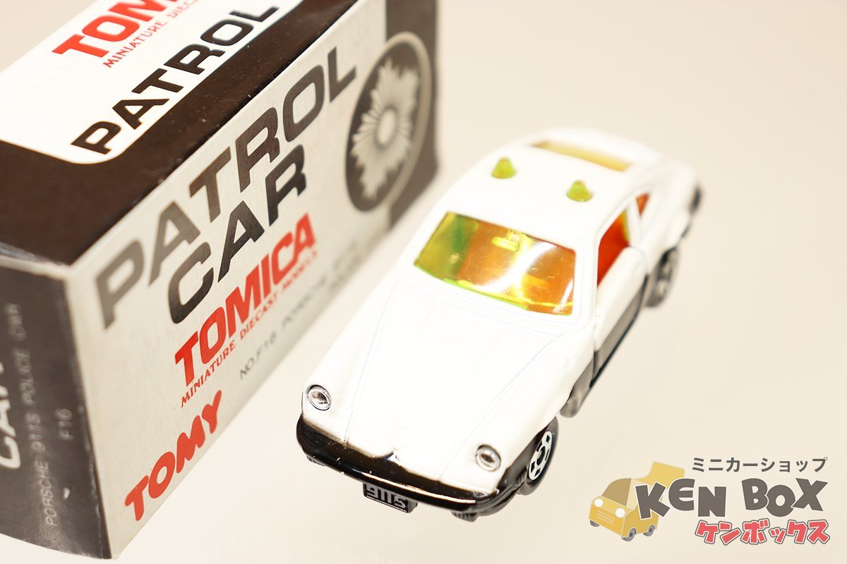 TOMICA トミカ F16-1-12 PORSCHE ポルシェ 911S ポリスカー パトカー