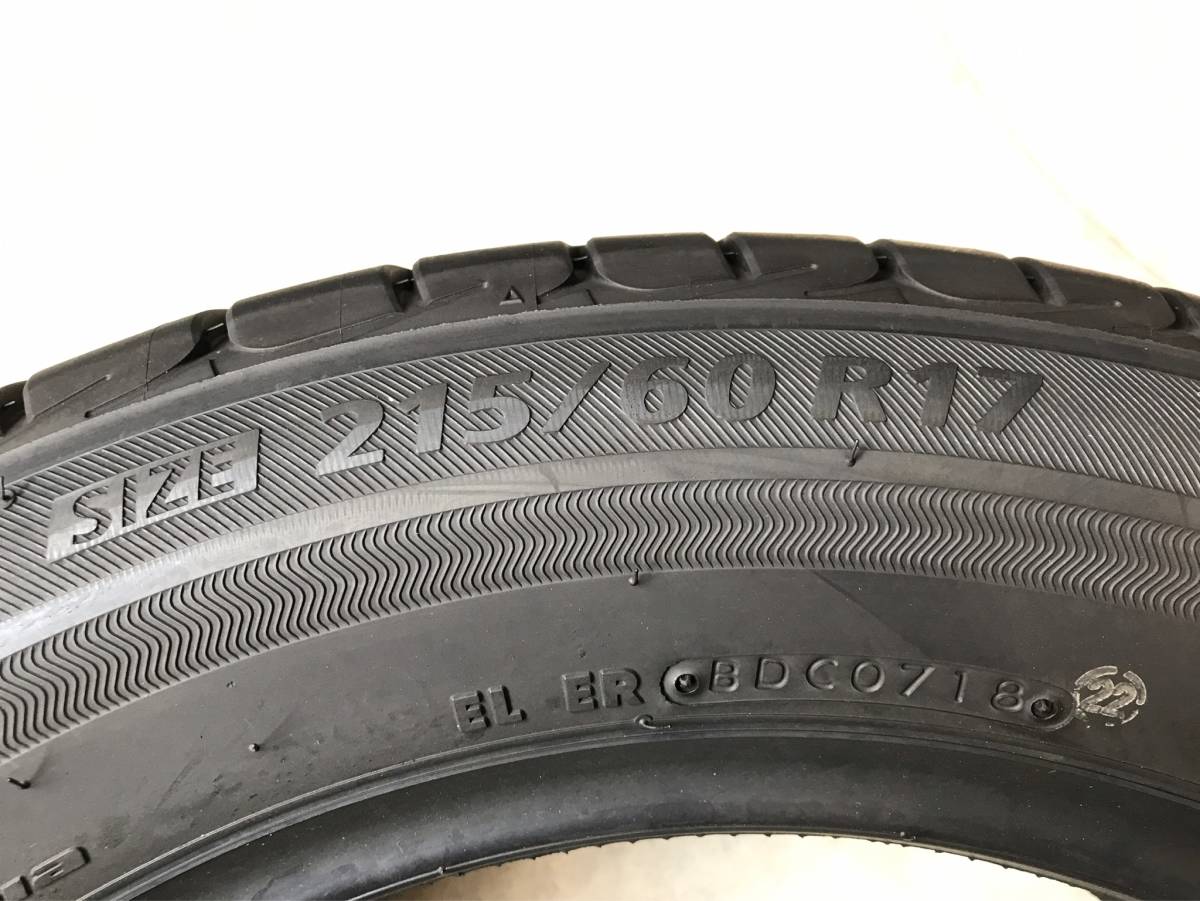 215/60R17★BRIDGESTONE プレイズ PX-RV★1本★新古タイヤ★アウトレット★NO3