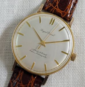 ROYAL ORIENT 自動巻き腕時計 ブラック WE0011EK オリエント 腕時計